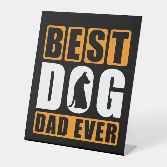Expositor En L Mejor Papá Perro (Anverso)