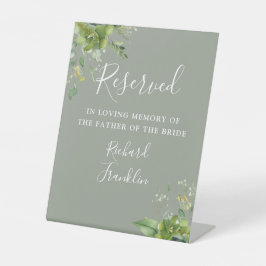 Expositor En L Memoria Verde De Verdor Reservada Para Boda