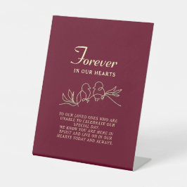 Expositor En L Memorial de Boda