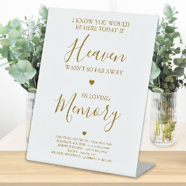 Expositor En L Memorial del Boda del poema Gold Heaven