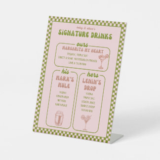 Expositor En L Menú de barra retro