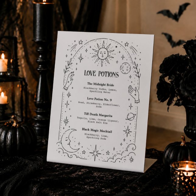 Expositor En L Menú de Bebidas del Bar de Boda Celestial (Subido por el creador)