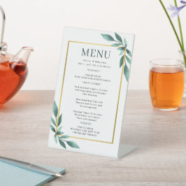 Expositor En L Menú de Boda