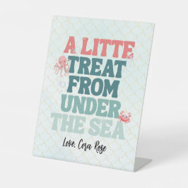 Expositor En L Mermaid Under The Sea Girl Birthday Party