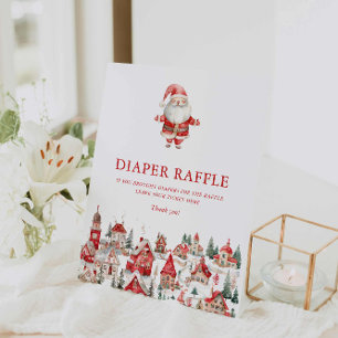 Expositor En L Merry Little Navidades Diaper Raffle