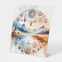 Expositor En L Mes del Patrimonio Nativo Estadounidense