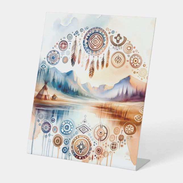 Expositor En L Mes del Patrimonio Nativo Estadounidense (Anverso)