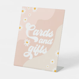 Expositor En L Mesa de decoraciones de Boho Daisy de Groovy Birth