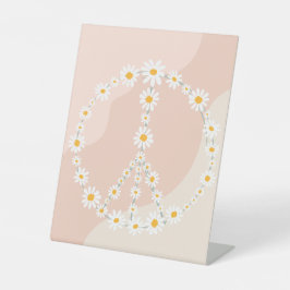 Expositor En L Mesa de decoraciones de Boho Daisy de Groovy Birth