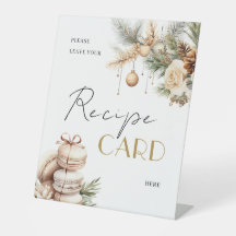 Mesa de solicitud de recetas de ducha nupcial de N