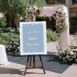 Expositor En L Mexica talavera Baby Shower Mensaje de bienvenida