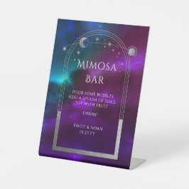 Expositor En L Mimosa Bar Cosmic Purple Sun Moon Stars