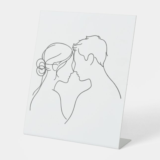 Expositor En L Minimal Love Illustration (Anverso)