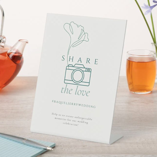 Expositor En L Minimalist Emerald "Share the Love" Wedding (Subido por el creador)