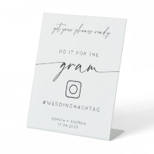 Minimalista Para El Rótulo Gram | Etiqueta Boda