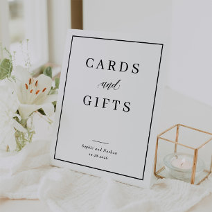 Expositor En L Mínimo y Moda   Boda de tarjetas y regalos
