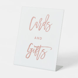 Expositor En L Moda moderna Rosa de cuento de hadas Tarjetas de o