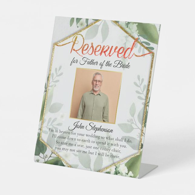 Expositor En L Moda Verde Salvar Un Monumento A Boda De Fotografí (Anverso)