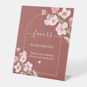 Expositor En L Modern Earthy Watercolor Floral Arch Favorece