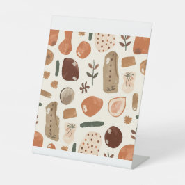 Expositor En L Modern Elegant Minimal Boho Art Design