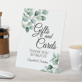 Expositor En L Modern Eucalyptus Greenery Wedding