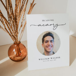 Expositor En L Modern Photo In Loving Memory Celebration Of Life