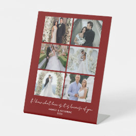 Expositor En L Modern Romantic 6 Photo Collage Valentine’s Day