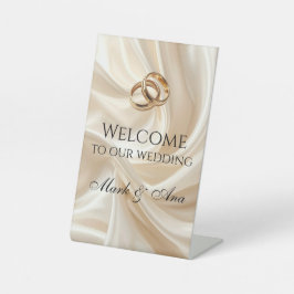 Expositor En L Modern Wedding Welcome Sign