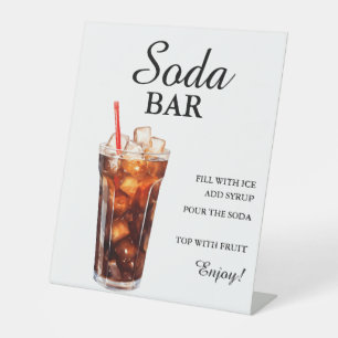 Expositor En L Moderno bar de soda Minimalista Verano de cumpleañ