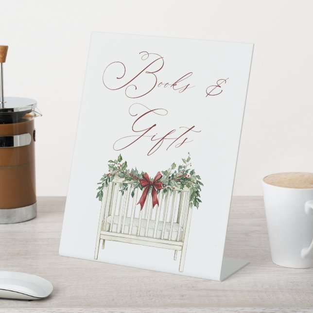 Expositor En L Moderno y elegante Baby Shower Santa Bebé (In Situ)