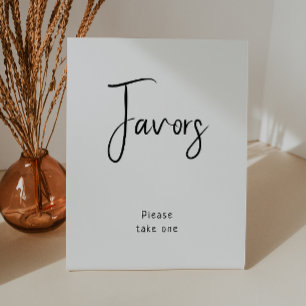 Expositor En L Moderno y simple Baby Shower Neutral favorece