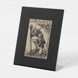 Expositor En L Modo duende Goblincore Estética Vintage Divertido 