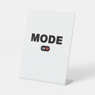 Expositor En L Modo encendido