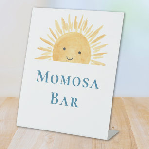 Expositor En L Momosa Bar Sun-Themed Baby Shower