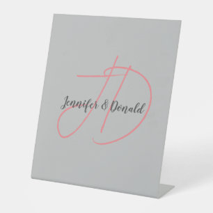 Expositor En L Monograma de escritura clásica de moda