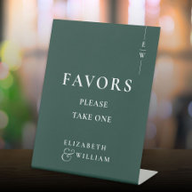 Monograma moderno verde esmeralda favorece al Boda