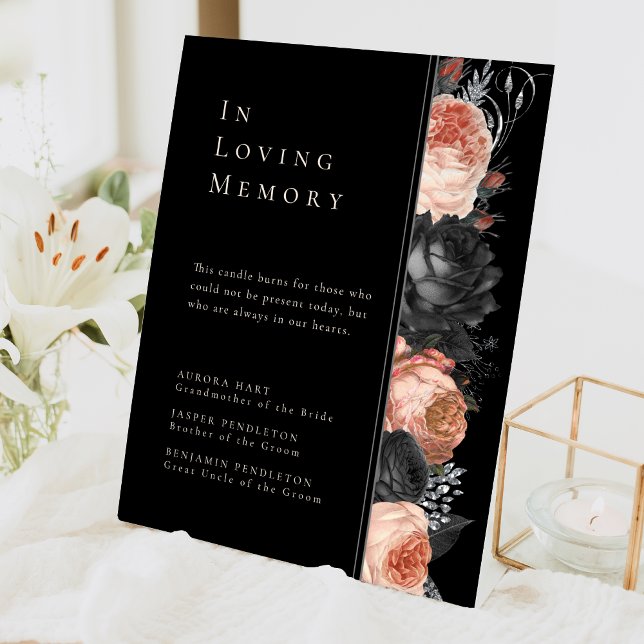 Expositor En L Monumento al Boda negro gótico de Rubor (Subido por el creador)