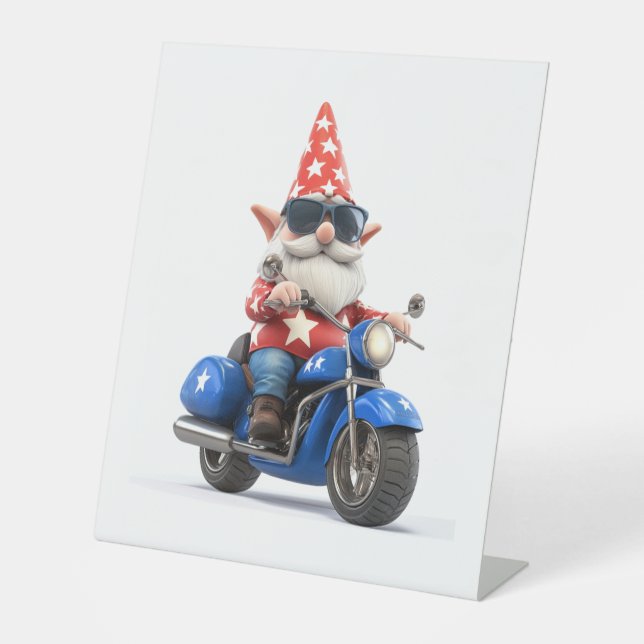 Expositor En L Motocicleta estadounidense de Gnome (Anverso)