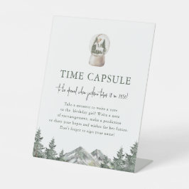 Expositor En L Mountain Winter Onederland Cumpleaños Time Capsule