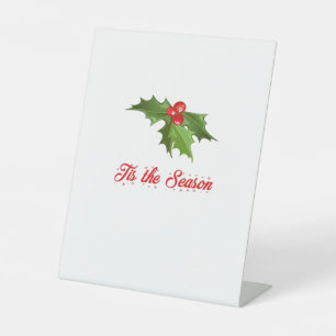 Expositor En L Muérdago Feliz Navidad