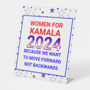 Expositor En L Mujeres en las elecciones de Kamala Harris 2024