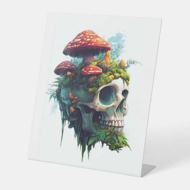 Expositor En L Mushroom Skull Grove (Anverso)