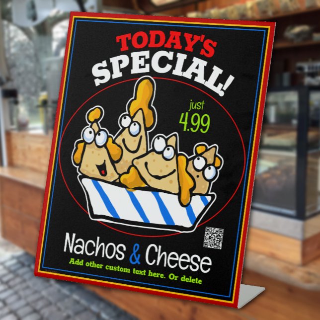 Expositor En L Nachos Cheese Todays Special Deli Food Truck (Wait till you see how Nacho sales go WAY UP with this promo!)