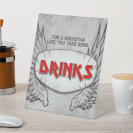 Expositor En L Nacido en la roca - Bebe Rótulo