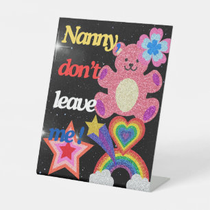 Expositor En L Nanny, ¡no me dejes!