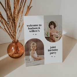 Expositor En L Napkin de papel de cumpleaños conjunto de foto de