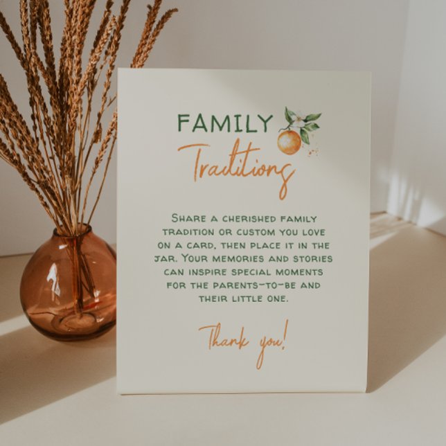 Expositor En L Naranja Citrus Pequeñas tradiciones familiares cor (Subido por el creador)