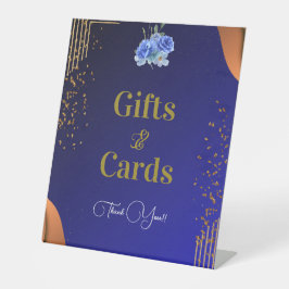 Expositor En L Naranja elegante y quemado | Tarjetas y regalos