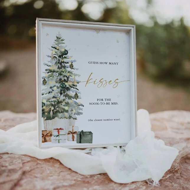 Expositor En L Navidades De Árboles Pinos Adivinan Cuántos Besos  (Subido por el creador)
