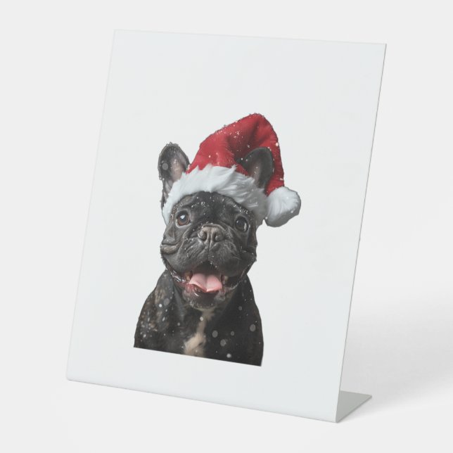 Expositor En L Navidades de Bulldog de Francia (Anverso)
